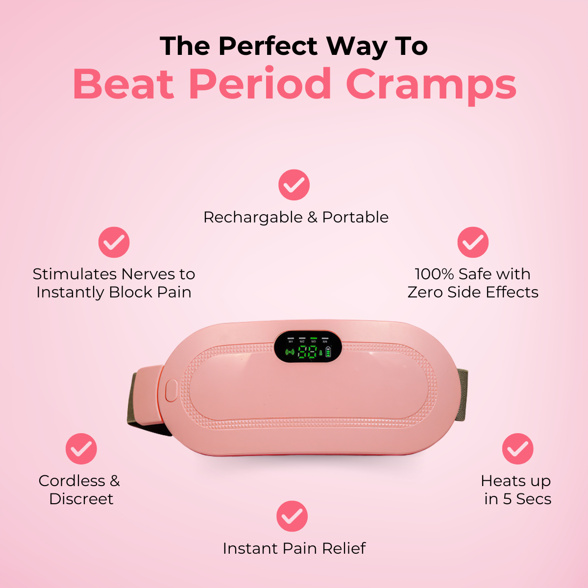 Comfy Cramps | Menstrual Therapy Pad